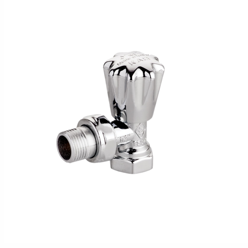 KAS - 1/2'' - Köşe Radyatör Vanası Düz