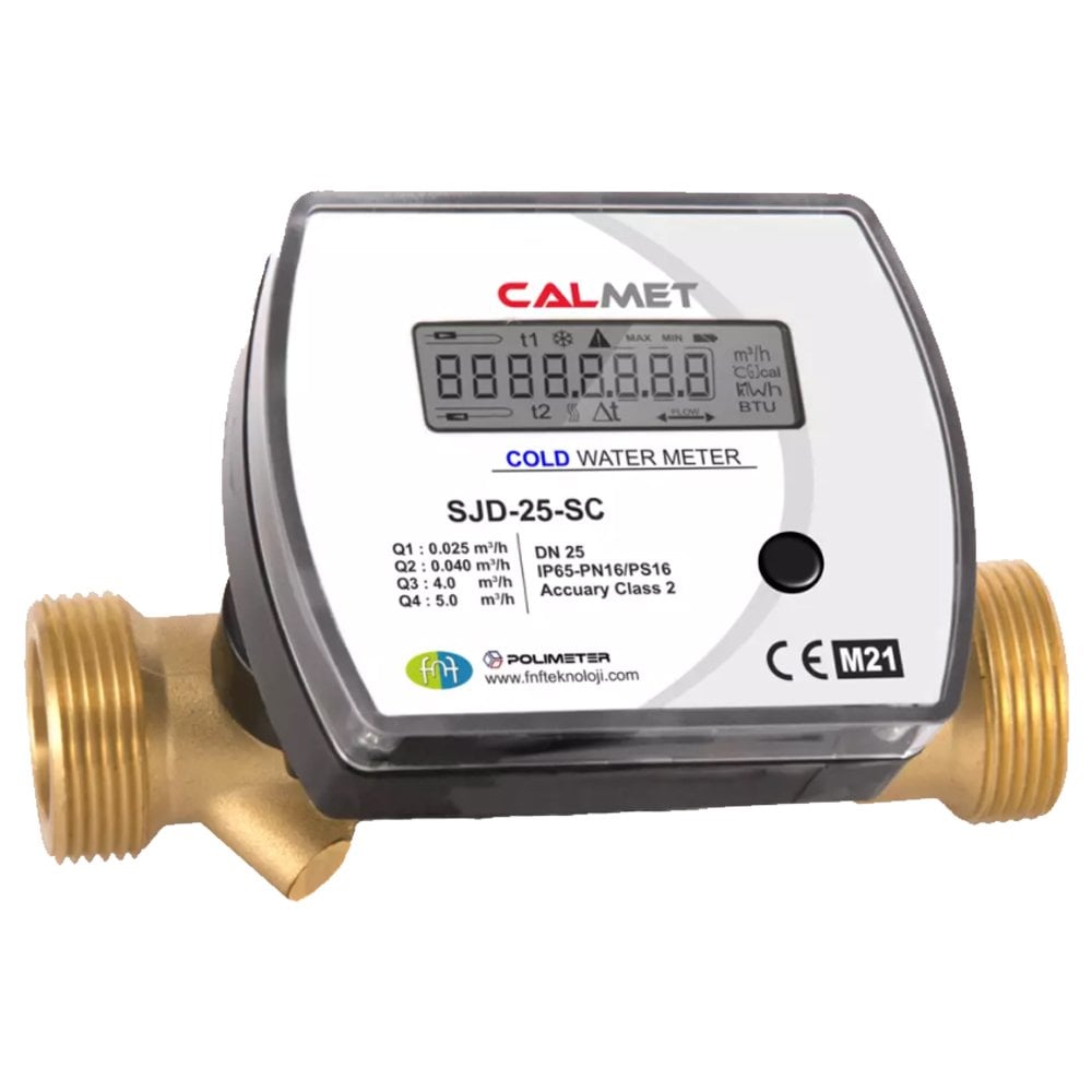 DN40 Ultrasonik Soğuk Su Saati Sayacı - MBUS - CALMET - DN40