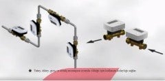 DN40 Ultrasonik Soğuk Su Saati Sayacı - MBUS - CALMET - DN40