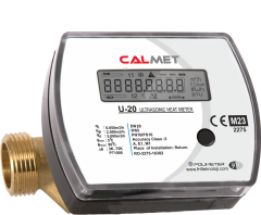 DN20 Ultrasonik Isı Sayacı Calmet Kalorimetre - M-BUS