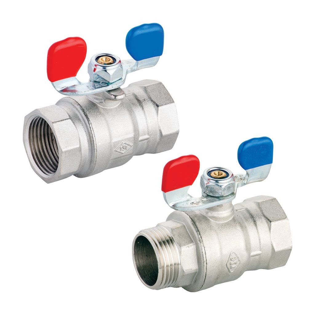 KAS - PN25 Kelebek Kollu Küresel Su Vanası