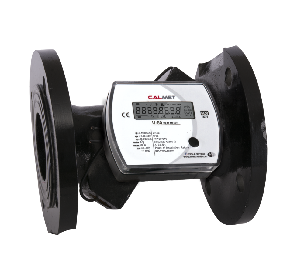 DN50 Ultrasonik Isı Sayacı (Kalorimetre) - MBUS - CALMET - U-50