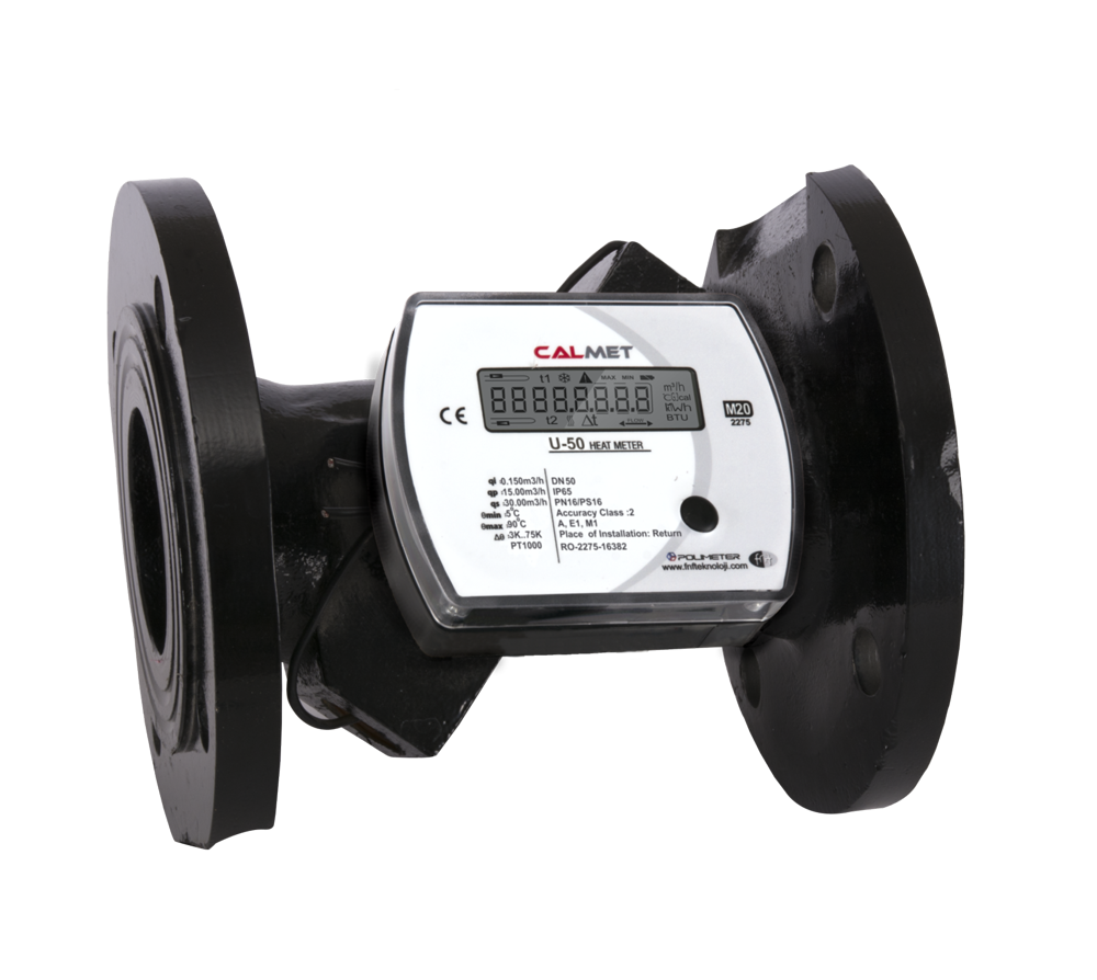 DN65 Ultrasonik Isı Sayacı (Kalorimetre) - M-BUS - CALMET - U-65