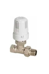 DN15 1/2'' Düz Termostatik Radyatör Vanası TRV3