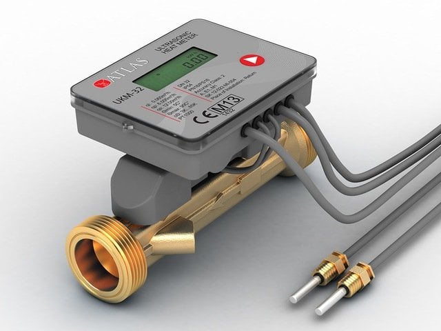DN32 Ultrasonik Isı Sayacı (Kalorimetre) - MBUS - ATLAS - UKM-32