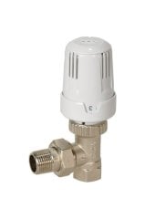 DN15 1/2'' Köşe Termostatik Radyatör Vanası