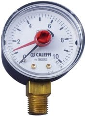 3/4 Eğimli Basınç Düşürücü Manometreli Vana  CALEFFİ - 533251