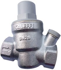 3/4 Eğimli Basınç Düşürücü Manometreli Vana  CALEFFİ - 533251