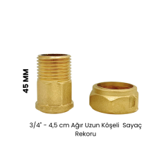 3/4'' Ağır Uzun Köşeli - Sarı Saat-Sayaç Rekoru - NVS2909