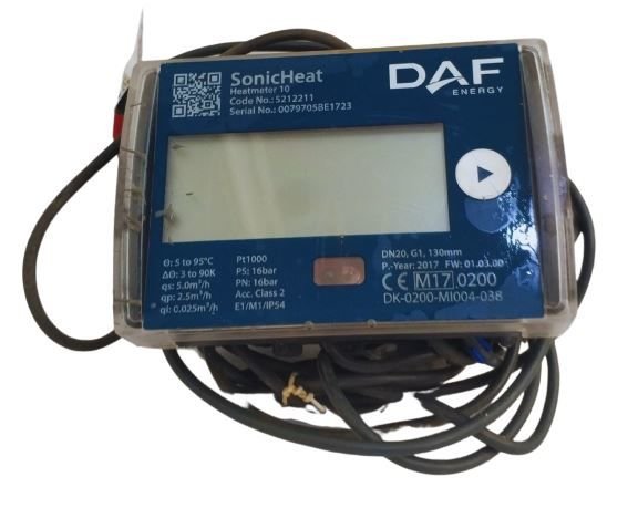 DAF - DN20- 3/4 - SONİC HEAT - ISITMA SAYACI