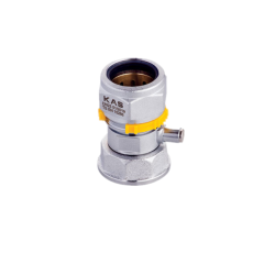 KAS-TAK - Sayaç Bağlantı Rakorları (Test Purjörlü) DN25 - 11/4'' - Döküm Rakorlu