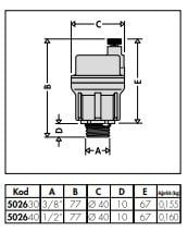 1/2 M Robocal Otomatik Purjör - CALEFFİ - 502640