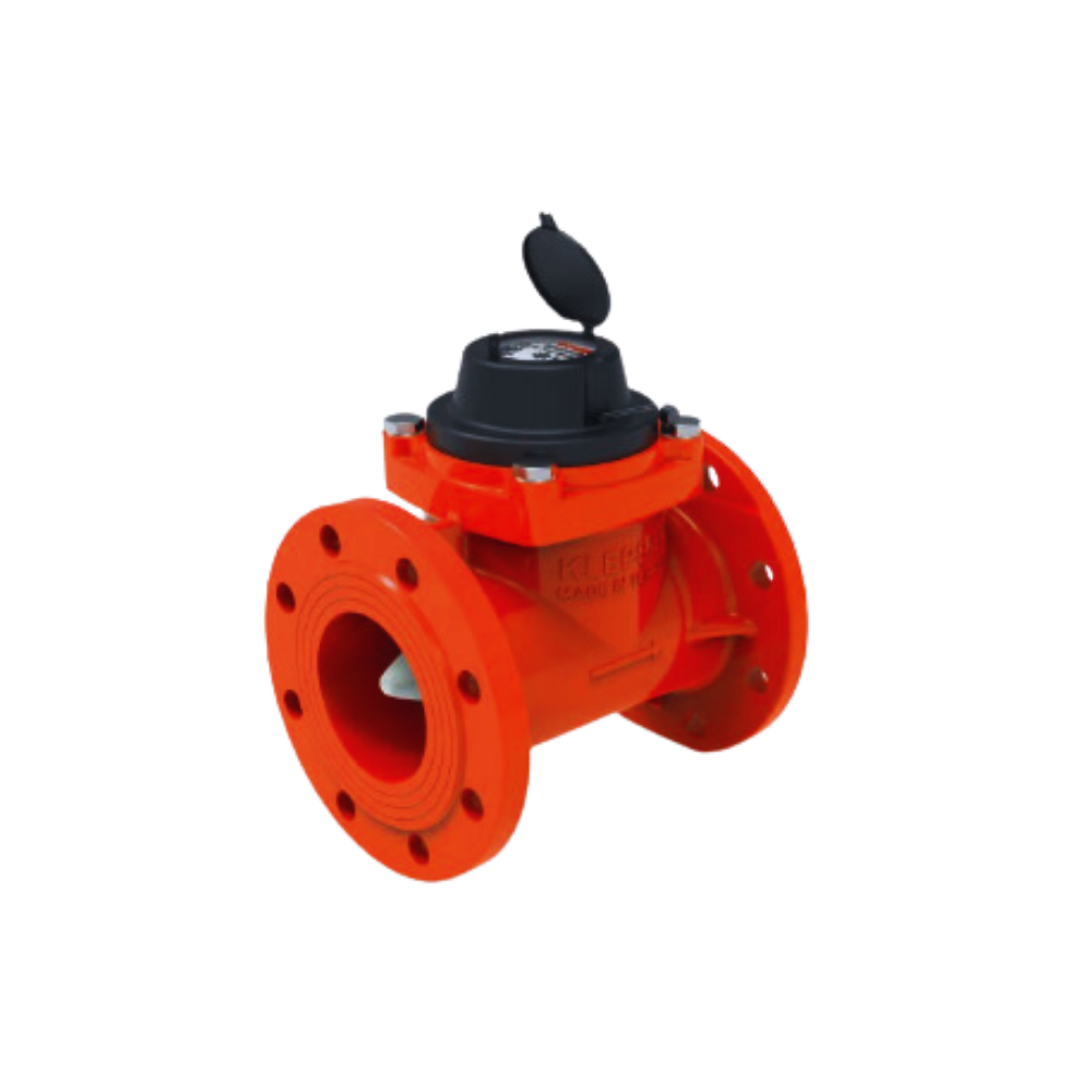 KLEPSAN - Woltman Tipi Sıcak Su Sayacı (BÜYÜK ÇAP)