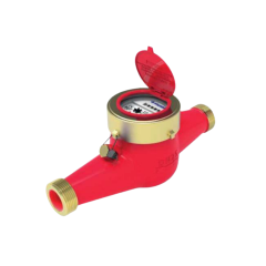 KLEPSAN - Kuru Tip Çok Hüzmeli Sıcak Su Sayacı 1'' - 260 mm