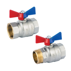 KAS - PN40 Kelebek Kollu Küresel Su Vanası