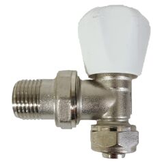 1/2'' - PEX 16*2 - Köşe Radyatör Vana - DN15 - GENTA - Eko Serisi