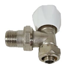 1/2'' - PEX 16*2 - Köşe Radyatör Vana - DN15 - GENTA - Eko Serisi