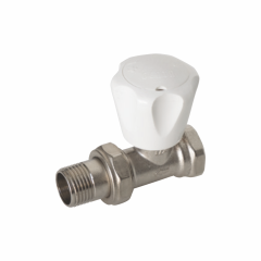 Düz Radyatör Vana - 1/2'' - DN15 - GENTA