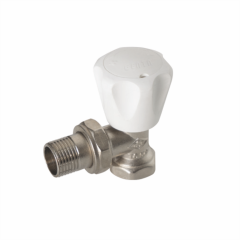 KALDE - Düz Radyatör Vana Altı Köşe Volanlı