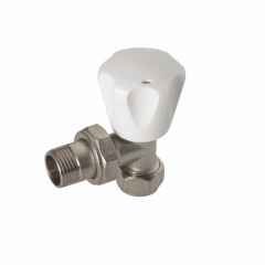 KALDE - Köşe Radyatör Vana / Hafif Tip