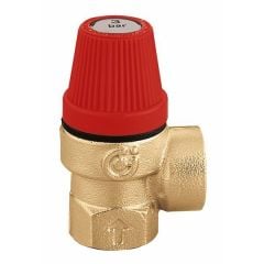 1/2'' 2,5 Bar Emniyet Ventili - Tahliye Vanası - CALEFFI - 312425