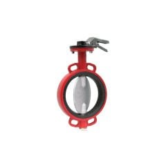 Wafer Vulkanize Kelebek Vana (Paslanmaz Klapeli, PN 16)