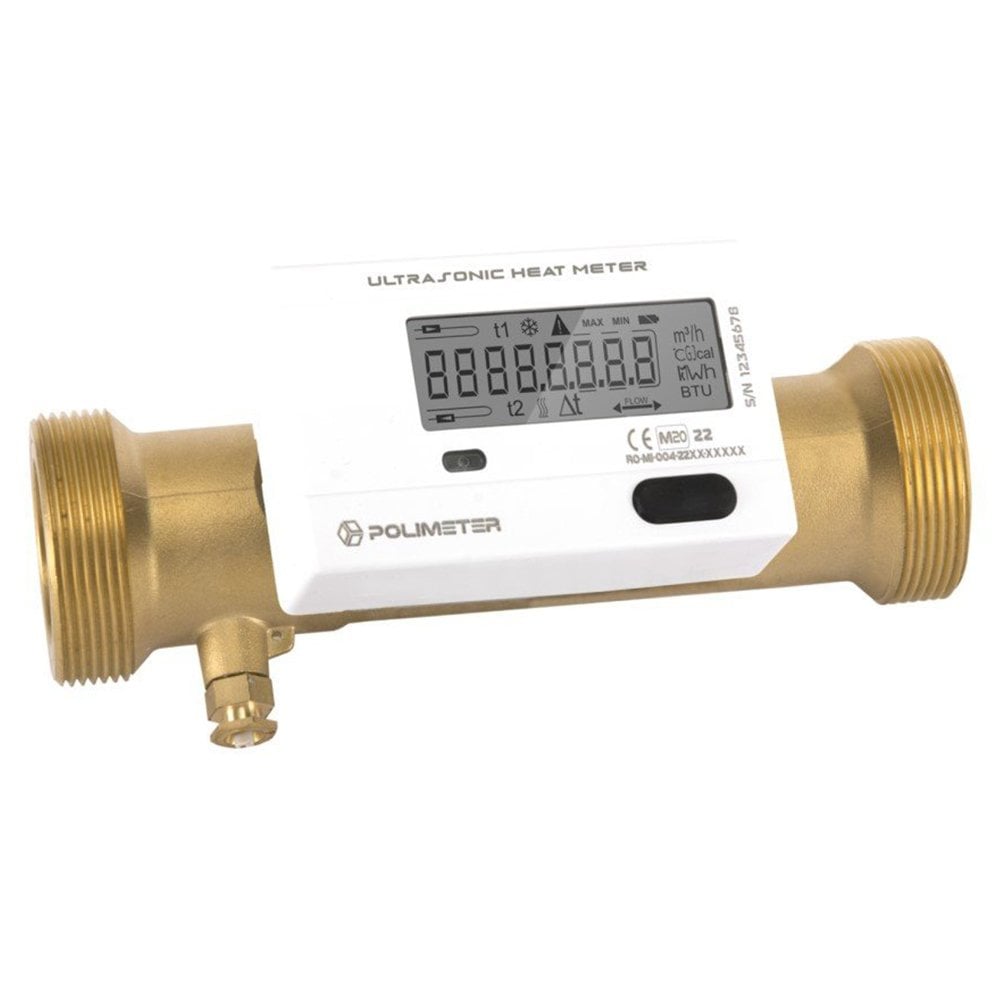 DN40 Ultrasonik Isı Sayacı (Kalorimetre) - POLİMETER -  PM01-40