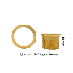 1 1/4'' - Sarı Saat-Sayaç Rekoru - NVS2904