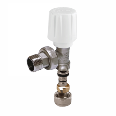 KAS - Köşe Radyatör Vanası - TİP6 1/2'' - 16*2 Pex-B Bağlantılı