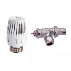 KAS - 1/2 Eksenel Termostatik Vana Boru Bağlantılı