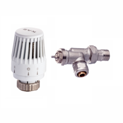 KAS - 1/2 Eksenel Termostatik Vana Pex Bağlantılı