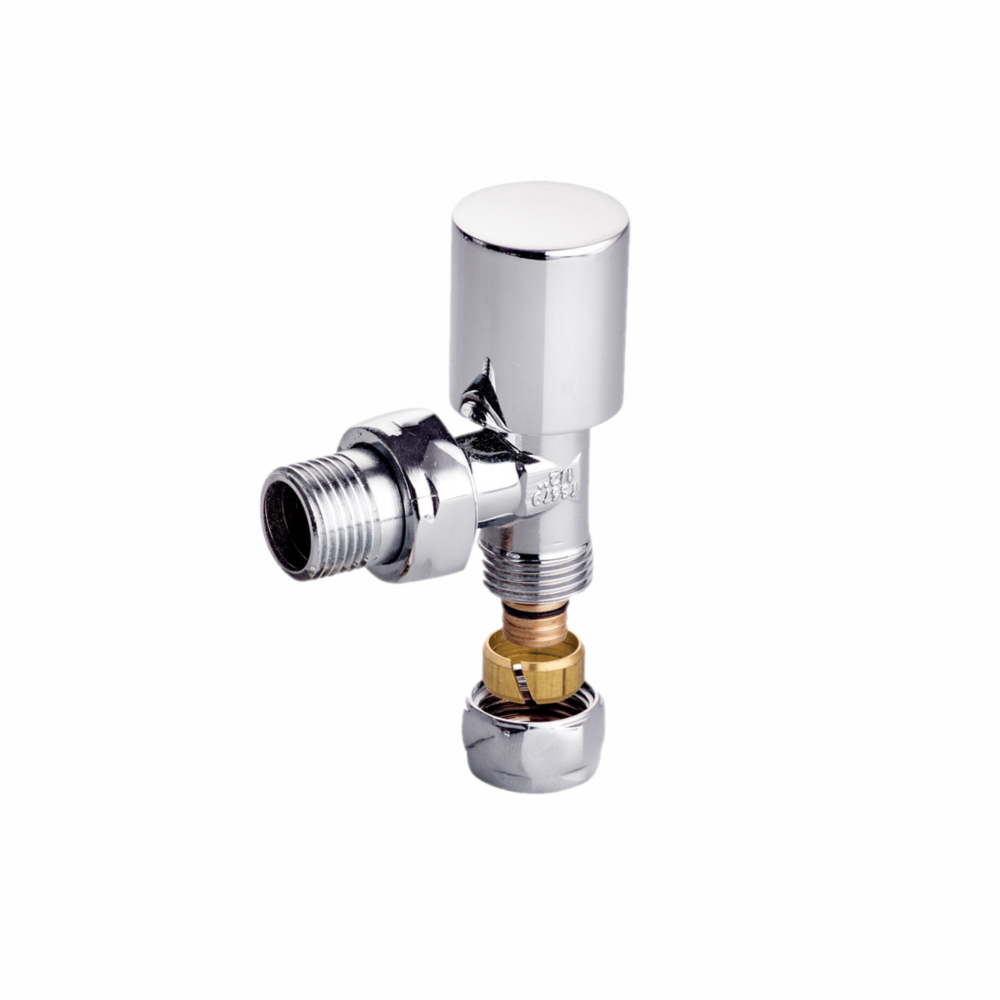 KAS - 1/2'' - Köşe Radyatör Vanası Pex Bağlantılı